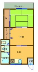 藤岡アパートの物件間取画像